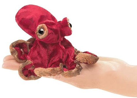 Folkmanis 2767 Finger Puppet Red