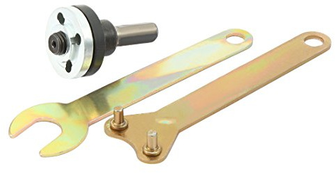 Aexit 16mm 5/8-inch Drill Angle Grinder Mandrel Adapter Disc Holder 2 Wrench Set 3 in 1 (c2916fbbbde2f1020f0dbf45edc6a558)