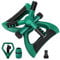 Garten-Sprinkler, automatisch, 360 drehbar, verstellbar, Gartenwassersprinkler, Rasenbewässerungssystem, Abdeckung großer Bereich mit auslauffreiem Design, langlebige 3-Arm-Sprüher