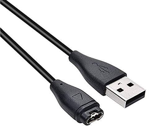 TECHGEAR Chargeur Câble compatible avec Garmin Fenix 6 6X 6S 5 5S 5X Plus, Forerunner 745 935 945, Quatix 5, VivoActive 4/3, Vivosport, Approach S60 X10 S10, D2 Charlie, Câble Chargeur USB