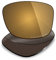 Mryok Verres de rechange pour Oakley Jupiter Squared OO9135-56 mm, Anti-corrosion de l'eau de mer polarisée - Bronze doré, Taille unique