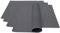 Lemos-Home Platzset Tischset Platzdeckchen 4 Stück ca. 46 x 36 cm aus Baumwolle Viele Farben (Anthrazit), 46x36, Tischset 46x36
