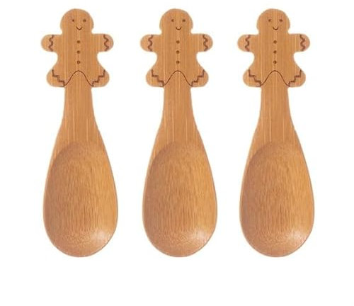 Sass & Belle Gingerbread Bamboo Spoons