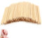 100 Stücke Holz Sticks Nagel Häutchen Stick,Nagelhautschieber Holz aus Orangenholz,Nagelhautschieber für Maniküre Pediküre,Holzstäbchen Cleaner und Pusher
