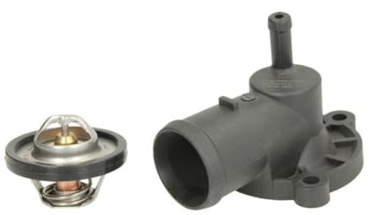 THERMOTEC D2S003TT Thermostat Kühlmittel Kühlwasserthermostat mit Gehäuse mit Dichtung 88°C Kompatibel mit VW Lupo 6X1, 6E1 047121111E