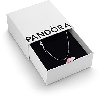 PANDORA Moments Women's Sterling Silver Classic Chain Necklace, 45cm, With Gift Box