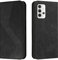 Mo-Somnus Kompatibel Mit Samsung Galaxy A32 4G Hülle, Magnet PU Leder Tasche Handyhülle, Klappbar Kartenfächer Brieftasche Klapphülle (Schwarz)