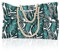 CORIOS Borsa Mare Donna Grande Borsa da Spiaggia Beach Bag Idrorepellente Borse Tracolla Borse a Mano XXL Borse a Spalla Borsa Tote per Viaggi Palestra Nuoto Vacanze in Spiaggia Foglia di Banana