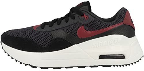 Nike Air MAX Systm - Zapatillas Deportivas para Hombre, Black Team Red Anthracite Dm9537 003, 42 EU