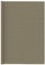 vidaXL Tent Carpet 250x250 cm Taupe - Breathable High-Density Polyethylene Outdoor Rug/Camping Groundsheet with Corner Eyelets