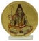 BRACOP Indische Göttin-Figur, Lord Shiva-Statue, kleine Hindu-Göttin, Idol, Shiva-Figur, dekorative Skulptur, Heimbüro, Diwali Pooja, Artikel, Trishakti Yantra, Feng Shui, Geschenk