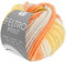 Lana Grossa FELTRO PRINT 50 g moderne Filzwolle in Print-Farben (schrumpft beim Waschen ca. 30-40%) 50 m, Farbe:1300 - Natur/Gelb/Apricot/Hellgrau FB 1300