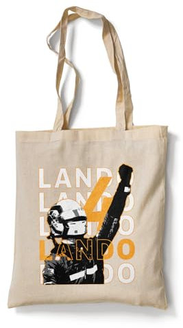 Motivtasche Formula 1, Tote Bag, F1 Merch, Einkaufstasche, Geschenk Formel 1, Fan Souvenir, Fahrertasche, Lando
