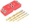 LVYXON Woodworking Pocket Hole Jig Kit 30/45/90 Degree Angle Drill Guide Multi-Size Template Block, DIY Woodworking Drill Hole Guide Jig Kit(Red)