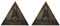 Medizinisches Pflaster Mit Infrarotreflexion Für Die Blutgruppe, Camouflage Abzeichen Zur Blutgruppenidentifizierung, Dreieckiges Morale Patch Aus Nylonmaterial – A+