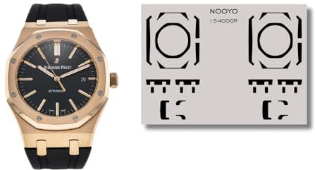 NOOYO Schutzfolie für Audemars Piguet Royal Oak 15400OR Schutz für Gehäuse, Schließe und Armband