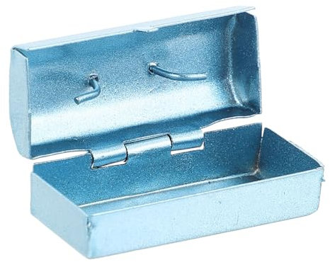 Garneck Miniatur-werkzeugkoffer Aus Verschleißfestes Miniaturspielzeug Hübscher Winziger Werkzeugkoffer Kinderspielzeug Miniaturbox Für Mini-Haus Dekoration