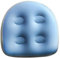 Sedile per Vasca idromassaggio Gonfiabile in PVC da 18, 5 × 14, 6 × 5, 9 Pollici con Ventose, Sedile della Piscina Spa Riutilizzabile per Adulti, Sedia Mobile Portatile per e Piscina all'aperto, bl