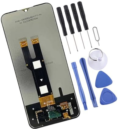 Fluxioxtna Digitizador Pantalla LCD para Pantalla para Diseño Accesorios Reemplazo Teléfonos Móviles Conjunto