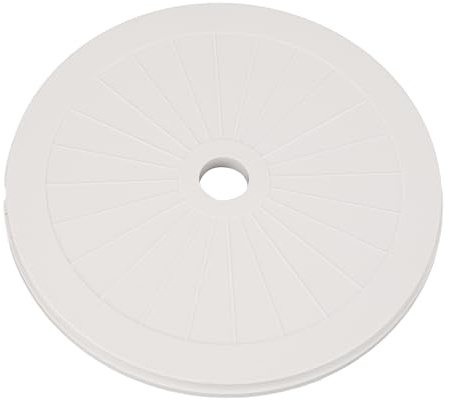 Stylebest Ersatz des Pool-Skimmer-Deckels, Runde Kunststoff-Schwimmbad-Skimmer-Abdeckung, Langlebig, Abriebfest, mit Hoher Zuverlässigkeit für Hydrium-Stahlwandpools