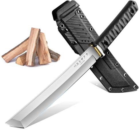 Freelander Coltello da Sopravvivenza Tanto Giapponese con Fodero