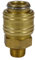 Original Einhell Schnellkupplung R 1/4 Zoll AG (Kompressor-Zubehör, Außengewinde, aus robustem Messing, für Druckluftschläuche)