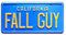 Celebrity Machines Fall Guy | EIN Colt für alle Fälle Fall Guy 'GMC Pickup Truck | Fall Guy | Metall Prägung Vanity Prop License Plate