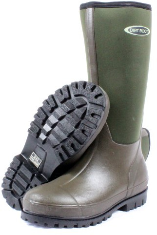 Dirt Boots Neoprene Mucker Casual Unisex Wellies - Waterproof Rain Boots, Easy Wipe Clean Wellington Muck Boots, Durable, Sturdy Shoes - for Walking, Travelling
