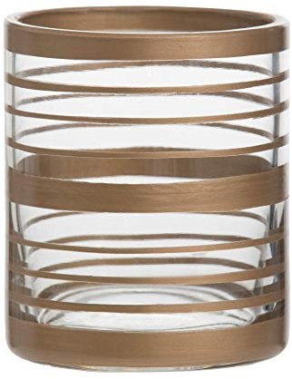 Yankee Candle Copper Elegance - Portacandele votivo, in vetro, multicolore, M