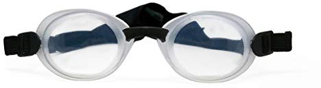 EYEECO Quartz Silicone Hydrating Sleep Mask for Nighttime Dry Eye Relief (Clear)