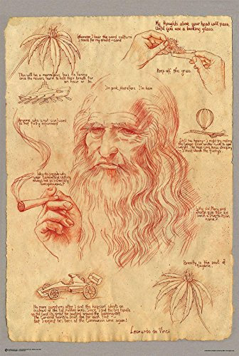 Close Up Leonardo Smoking Pot Poster (61cm x 91,5cm)
