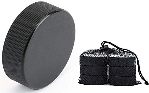 Tebery 6 Stück Eishockey Puck Classic für Erwachsene
