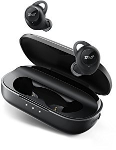 ZOLO Liberty Plus True Wireless Bluetooth 5.0 Headphones with Graphene Membrane Technology, 48 Hour Playtime, Transparency and Microphone for Smart Voice Assistants