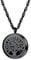 PROSTEEL Parfüm Anhänger Halskette Schwarz Edelstahl Damen Herren Hohl Baum des Lebens Medaillon Ätherische Öle Diffusor Floating Locket mit Kette Schmuck Aromatherapie Accessoire mit 8 bunten Pads