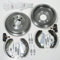 Autoparts-Online Set 60005449 Bremstrommeln Bremsen Set + Bremsbacken + Radzylinder + Zubehör für hinten/für die Hinterachse