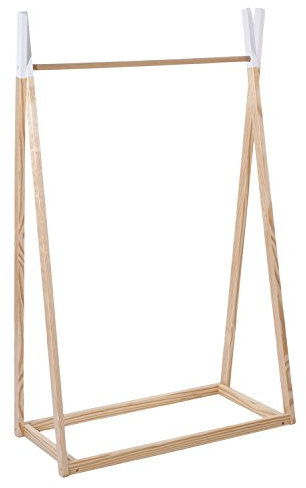 Atmosphera Kids Penderie pour Enfant en Bois Dream - 76 x H. 126 cm - Marron