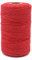 jijAcraft Baumwollschnur Rot Schnur Makramee Garn 2mm x 200M Bastelschnur zum DIY, Geschenkverpacken, Gärtnern