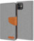 Verco kompatibel mit Apple iPhone 11 Hülle, Schutzhülle für iPhone 11 Tasche Denim Textil Book Case Flip Case (6,1 Zoll) - Klapphülle, Grau