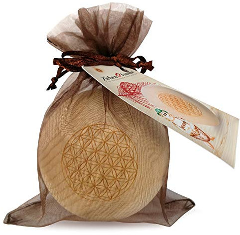 Zirben Familie® ZirbenKugel mit Gravur | Duftende 70mm Kugel aus naturbelassenen ZirbenHolz