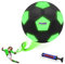 Kickerball - Curve and Swerve Soccer Ball/Football Toy - Kick Like The Pros, Great Gift for Boys and Girls - Perfect for Outdoor & Indoor Match or Game (Glow in The Dark)