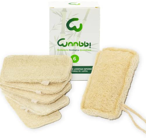 Natürlicher Schwamm für die Küche, organisch, Loofah, Peeling, aus Luffa-Schwamm, umweltfreundlich, biologisch abbaubar und umweltfreundlich