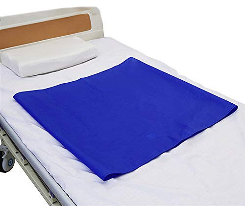 Schiebeblatt, wiederverwendbares Tuch für Betttransfer, Krankenhäuser und häusliche Pflege, röhrenförmiges glattes Gleitblatt für Auto, Rollstühle, Bett (35,4 Zoll x 26,8 Zoll (90 cm * 68 cm))