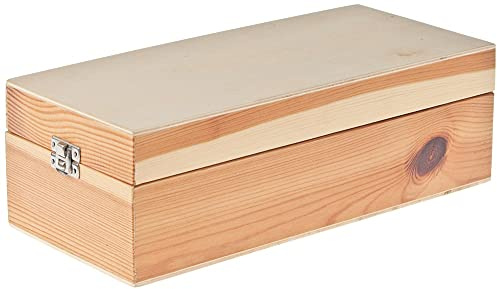 matches21 HOME & HOBBY Karteikasten DIY Holz Bastelset für Kinder ab 10 Jahren 30x13,5x9 cm Bausatz