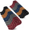Mowenti Socken Damen 39-42 Sneaker Kurze Baumwollsocken Sportsocken 10 paar Streifen Punkten-8202