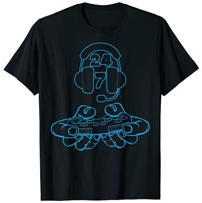 Gaming rund um die Uhr T-Shirt