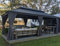 PURPLE LEAF Pavillon Hardtop Wasserdicht Stabil Winterfest Gartenpavillon mit Festem Dach Alu Pavillon mit Seitenteile, für Terrasse, Partyzelt