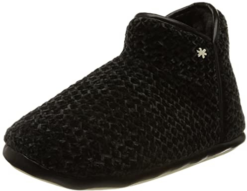 flip*flop Damen bonnysoft Knit Hausschuh, Black, 36 EU