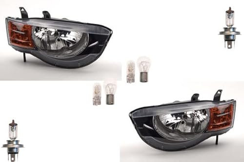 Johns, passend für Mitsubishi Colt Scheinwerfer Z3 11/08-06/12 + Leuchtmit. Set li. re.