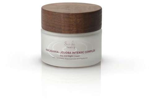 Pinsky & Sons – Gesichtscreme Macadamia-Jojoba Complex – Parfümfreie Clean Beauty Kosmetik 50ml Tages- & Nachtcreme für Damen & Herren – Pflege für trockene Haut – Mit pflanzlichen Lipiden, nährend