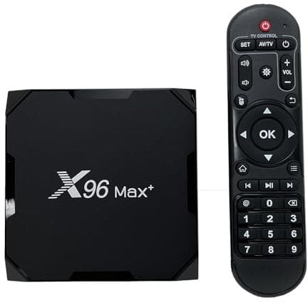 X96 Max Plus Smart TV Box Amlogic S905X3 Android 9.0 Quad Core 4G 64G 2.4G/5G Dual WiFi BT4.0 Supporto 4K HD Set top Box